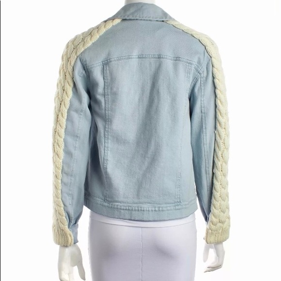 TANYA TAYLOR Jean Jacket - Picture 3 of 4